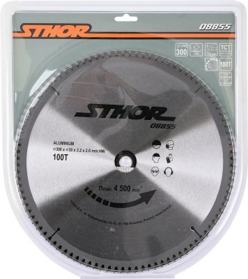Kotouč na hliník 300 x 30 mm 100z Sthor TO-08855