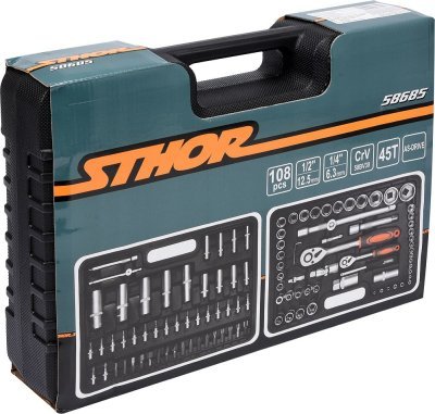 Gola sada 1/2" 108 ks STHOR Sthor TO-58685