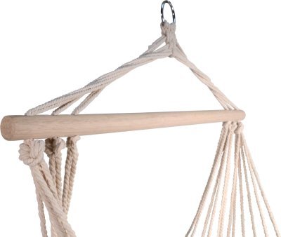 Houpací síť k sezení 95x50cm modro-zelená Cattara 13560