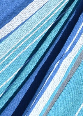 Houpací síť TEXTIL 200x100cm modro-bílá Cattara 13567