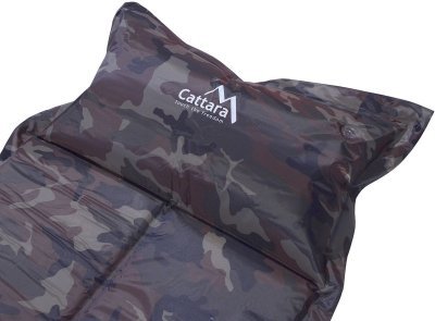 Karimatka samonafukovací Cattara 183x58x2,5cm s polštářem NAVY