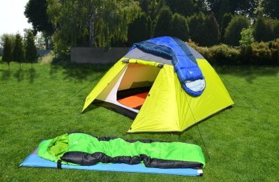 Stan TRENT dvouplášťový pro 3 osoby 210+110x210cm PU3000mm Cattara 13357