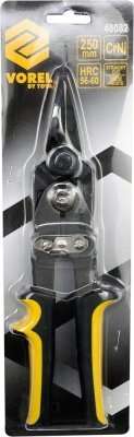 Vorel nůžky na plech 250 mm rovné crni TO-48082