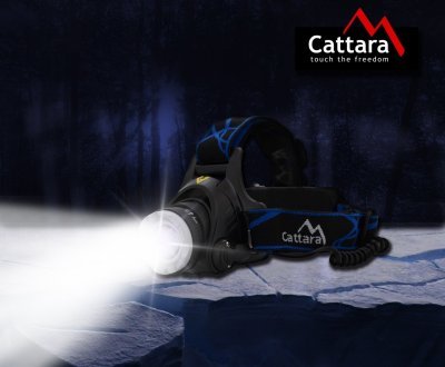 Čelovka LED 570lm ZOOM Cattara 13123