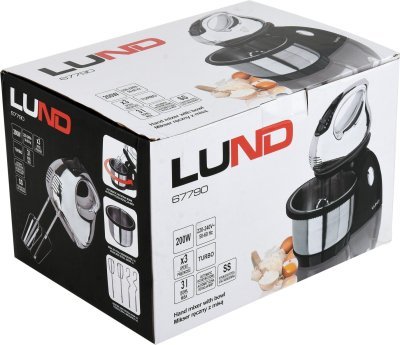 Kombinovaný mixér s nerezovou nádobou 250W Lund TO-67790