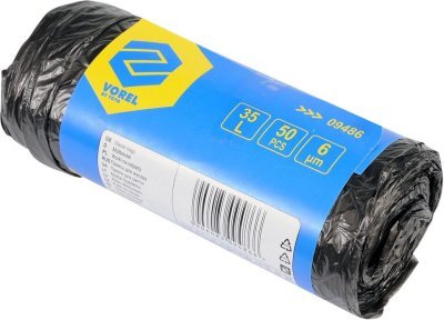 Vorel pytel na odpad 35 l 6 um 50 ks TO-09486