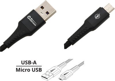 Compass datový a nabíjecí kabel SPEED USB-A / micro USB 480 Mb/s 1,5m