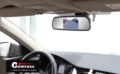 Compass LCD display/zrcátko na zpětné zrcátko