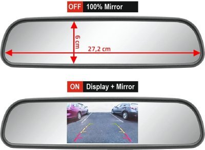 Compass LCD display/zrcátko na zpětné zrcátko