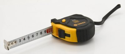 Vorel metr svinovací 5 m x 19 mm žluto - černý TO-10125