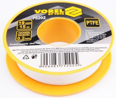 Vorel páska teflonová 19 x 0,2mm 15m TO-75202