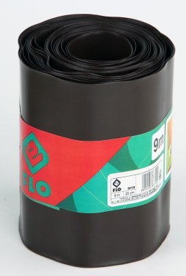 Plastový okraj trávníku 200mm x 9m hnědý Flo TO-88705