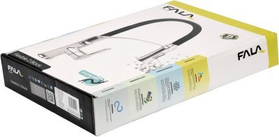 Baterie dřezová flexibilní 2 - černá Fala TO-75675
