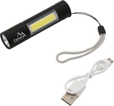 Cattara svítilna kapesní LED 120lm nabíjecí