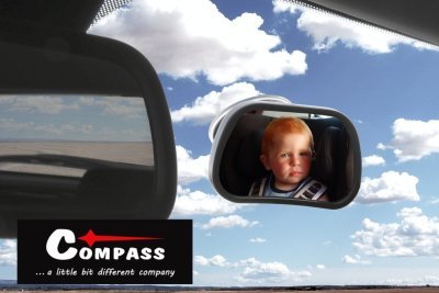 Compass zrcátko dětské na čelní sklo 90x60mm