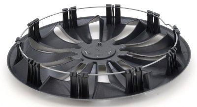 Compass kryt kola 14" FOX RING SILVER/BLACK 1ks