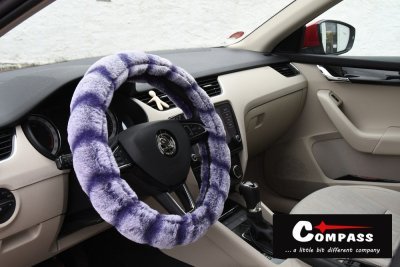 Potah volantu LEMUR modrý Compass