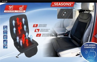 Compass potah sedadla vyhřívaný s ventilací 12V SEASONS