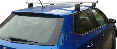 Střešní nosič Compass FABIA III zámek ALU DIH - liftback