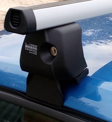 Střešní nosič Compass FABIA III zámek ALU DIH - liftback