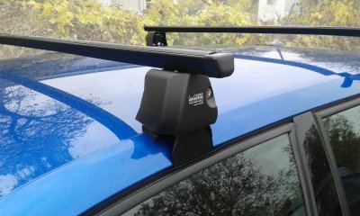 Střešní nosič Compass FABIA III zámek černý DIH - liftback