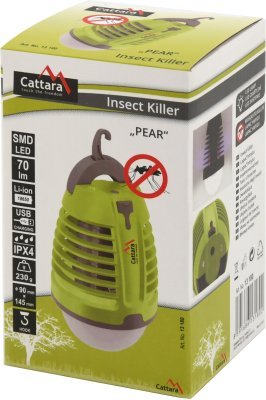 Svítilna Cattara PEAR nabíjecí + lapač hmyzu