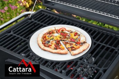Grilovací plát kulatý Cattara PIZZA (pro grily 13040,13043)