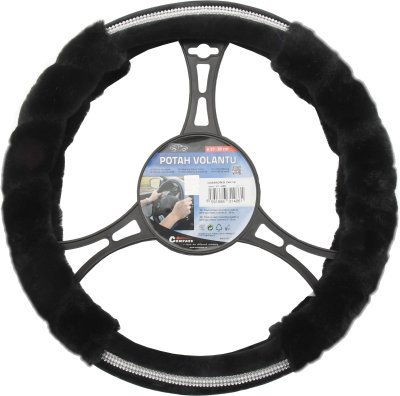 Potah volantu DIAMOND černý Compass