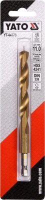 Vrták na kov TITAN 1/4" 11mm Yato YT-44773