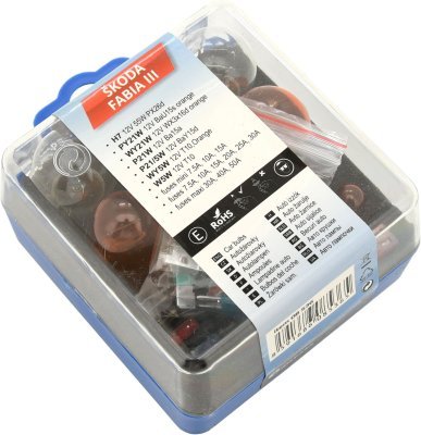Compass žárovky servisní box ŠKODA FABIA III. H7