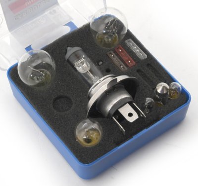 Compass žárovky servisní box univerzální H4