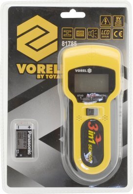 Vorel detektor kovů a elektrických rozvodů lcd TO-81785