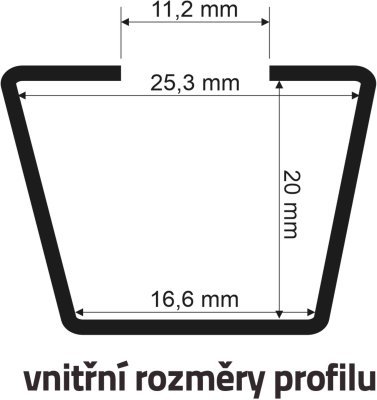 Střešní nosič Compass RAPID zámek FE DIH - spaceback
