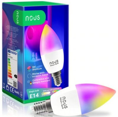 Nous P3 Smart Wi-Fi Bulb RGB E14 - chytrá žárovka RGB E14