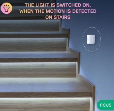 Nous E2 ZigBee Smart PIR - pohybový senzor, Zigbee