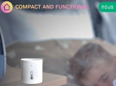 Nous E5 Smart Temperature And Humidity Sensor - teplotní a vlhkostní senzor, Zigbee