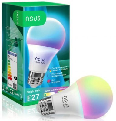 Nous P3 Smart Wi-Fi Bulb RGB E27 - chytrá žárovka RGB E27