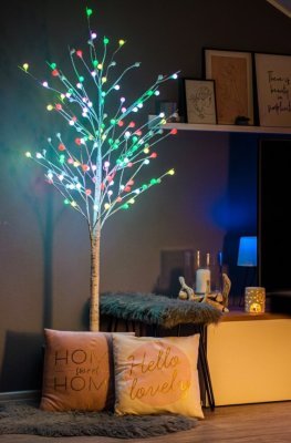 Immax NEO LITE Smart vánoční LED strom, venkovní,180cm,RGB+CW,WiFi,TUYA