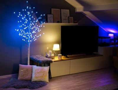 Immax NEO LITE Smart vánoční LED strom, venkovní,180cm,RGB+CW,WiFi,TUYA