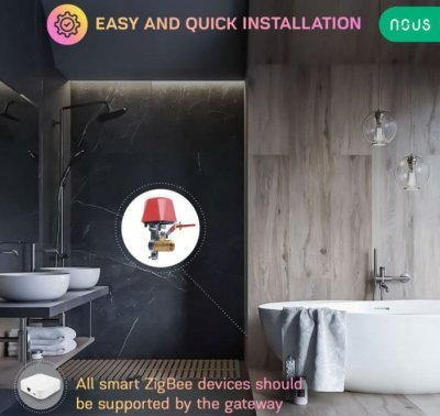 Nous L3Z Zigbee Smart Valve Controller - ovládač ventilu