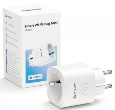 Meross Matter Smart Plug Wi-Fi - chytrá zásuvka s měřením spotřeby