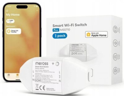 Meross Smart Wi-Fi DIY - spínací modul, Wi-Fi