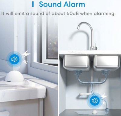 Meross Smart Water Leak Sensor Kit - záplavový senzor sada