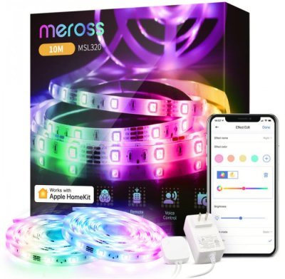 Meross Smart Wi-Fi Light Strip - LED PÁSEK RGB 2x5m