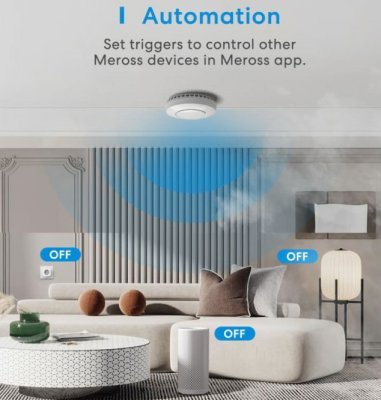 Meross Smart Smoke Alarm - kouřový senzor