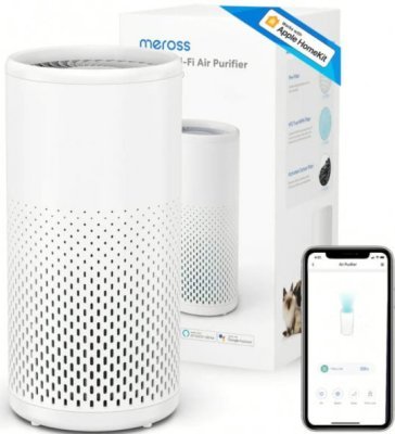 Meross Smart Wi-Fi Air Purifier - čistička vzduchu, Wi-Fi