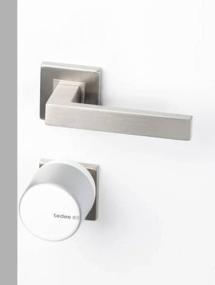 Tedee GO Smart Lock - chytrý zámek, střibrný