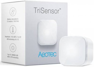AEOTEC TriSensor - senzor pohybu, teploty a světla