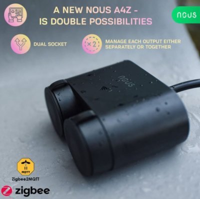 Nous Outdoor Smart Socket Zigbee - venkovní chytrá zásvuka