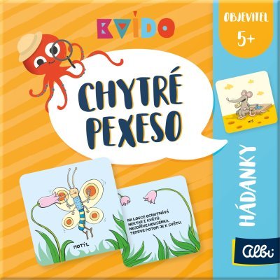 Kvído Chytré pexeso - Hádanky